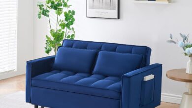 Maximizing Small Spaces With A Stylish 3 In 1 Velvet Sofa Bed