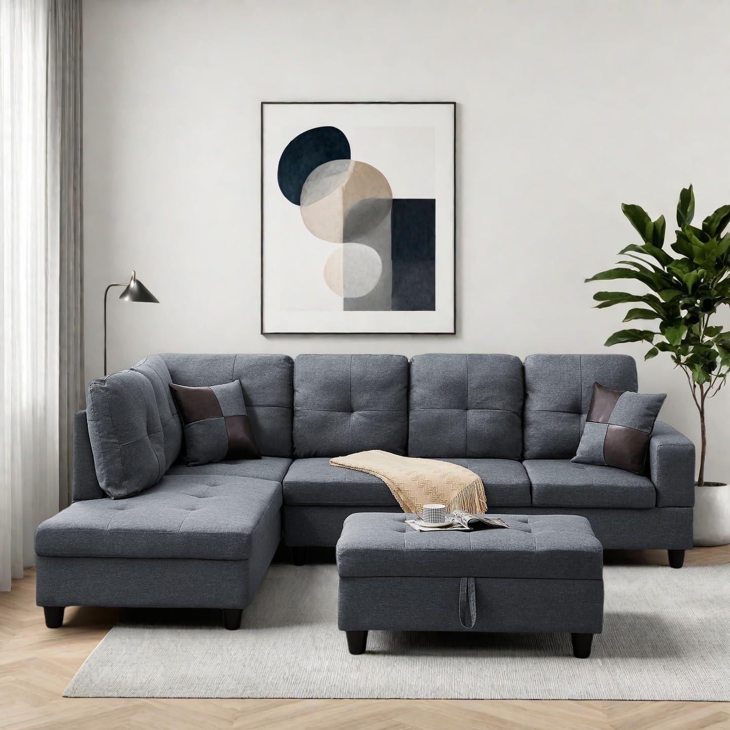 Maximizing Space And Comfort With A Modern L Shaped Sectional