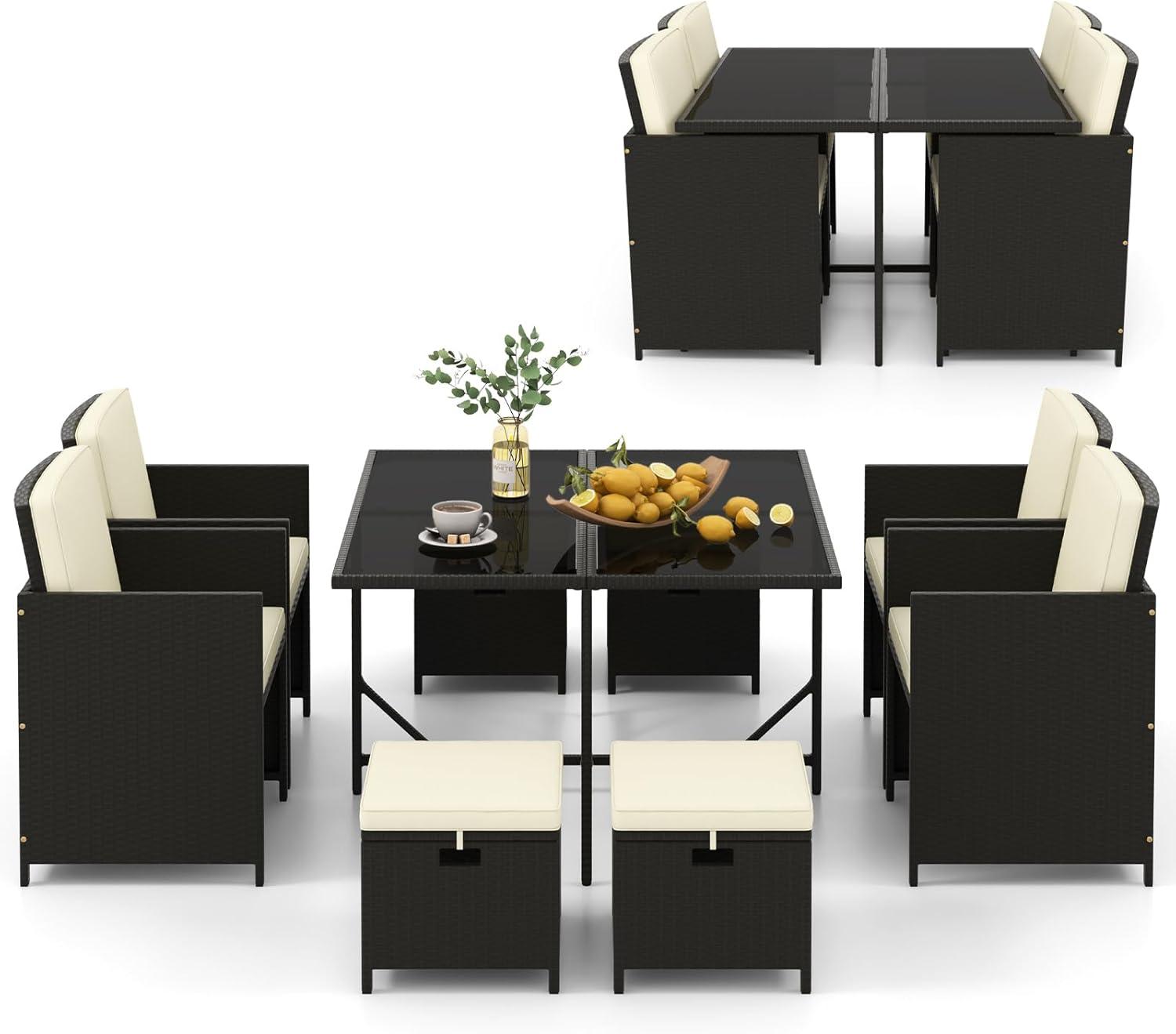 Maximizing Space and Comfort with Tangkula's Patio Set