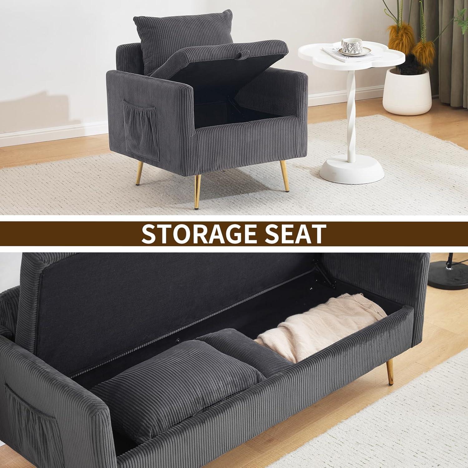 Maximizing Space with furnimart's Cozy Corduroy 3-Piece Set