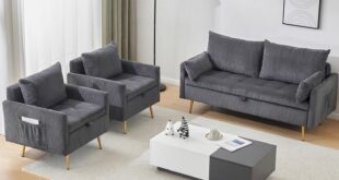 Maximizing Space With Furnimart Cozy Corduroy 3 Piece Set