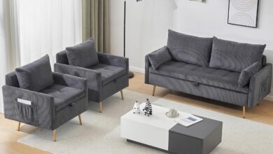Maximizing Space With Furnimart Cozy Corduroy 3 Piece Set