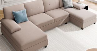 Meilocar U Shaped Sectional Comfort Meets Easy Setup