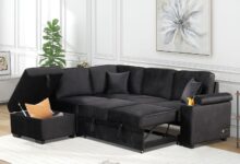Merax L Shaped Sofa Bed Space Savvy Comfort And Style
