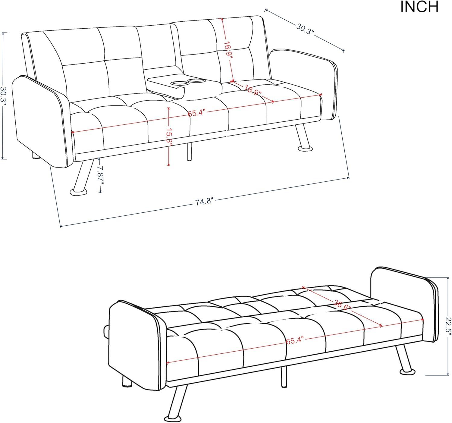 Mid-Century Loveseat Meets Modern Comfort: stylish & Versatile Review