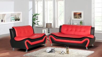 Mid Century Modern Leather Sofa Set Style Meets Comfort