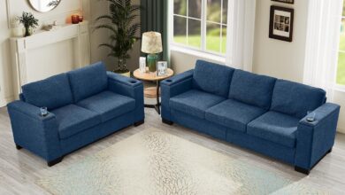 Modern 23 Seater Fabric Sofa Set Fits Your Living Room