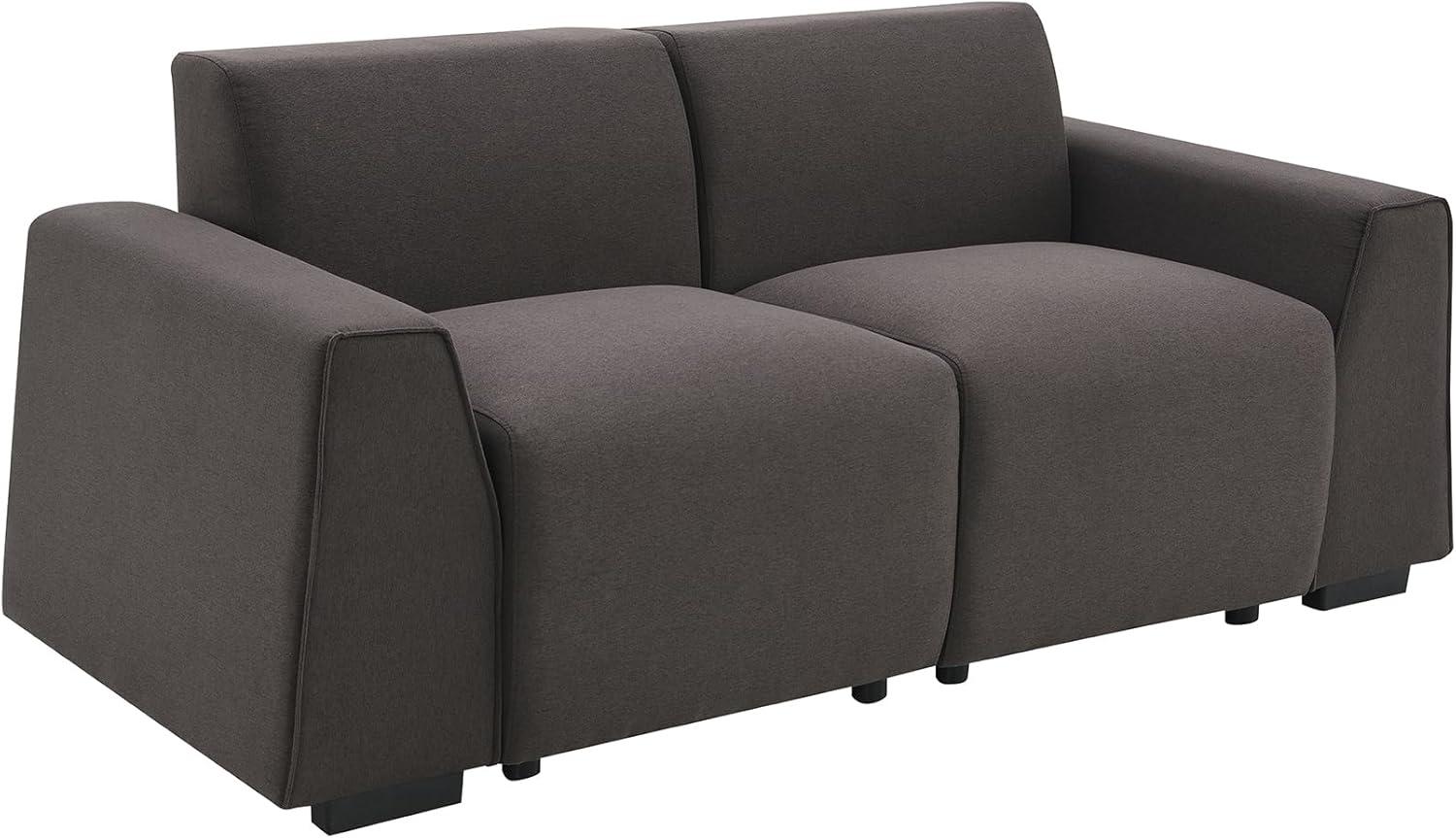 Modern Linen Loveseat Sofa Stylish Comfort For Any Space