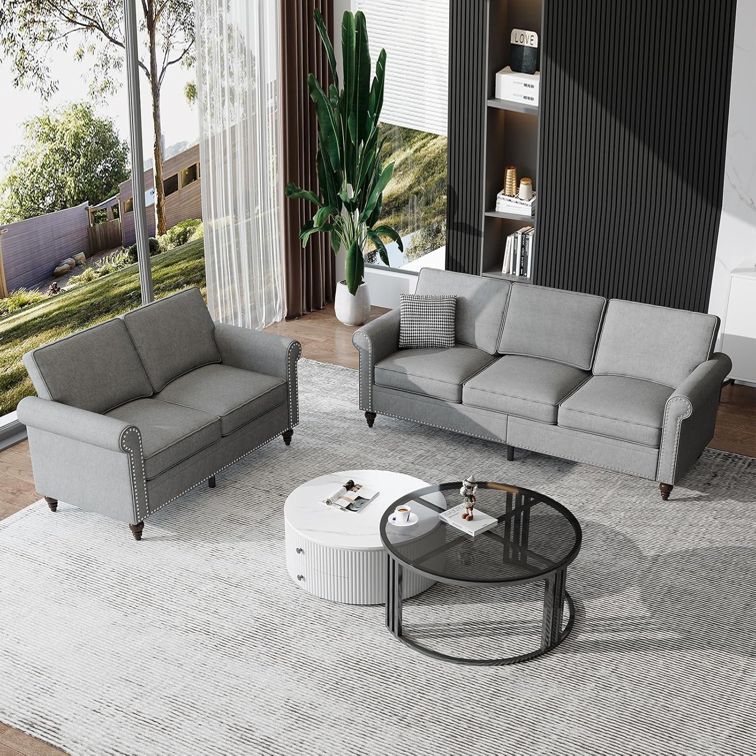 Modern Linen Sofa Sets Stylish Comfort For Every Living Room