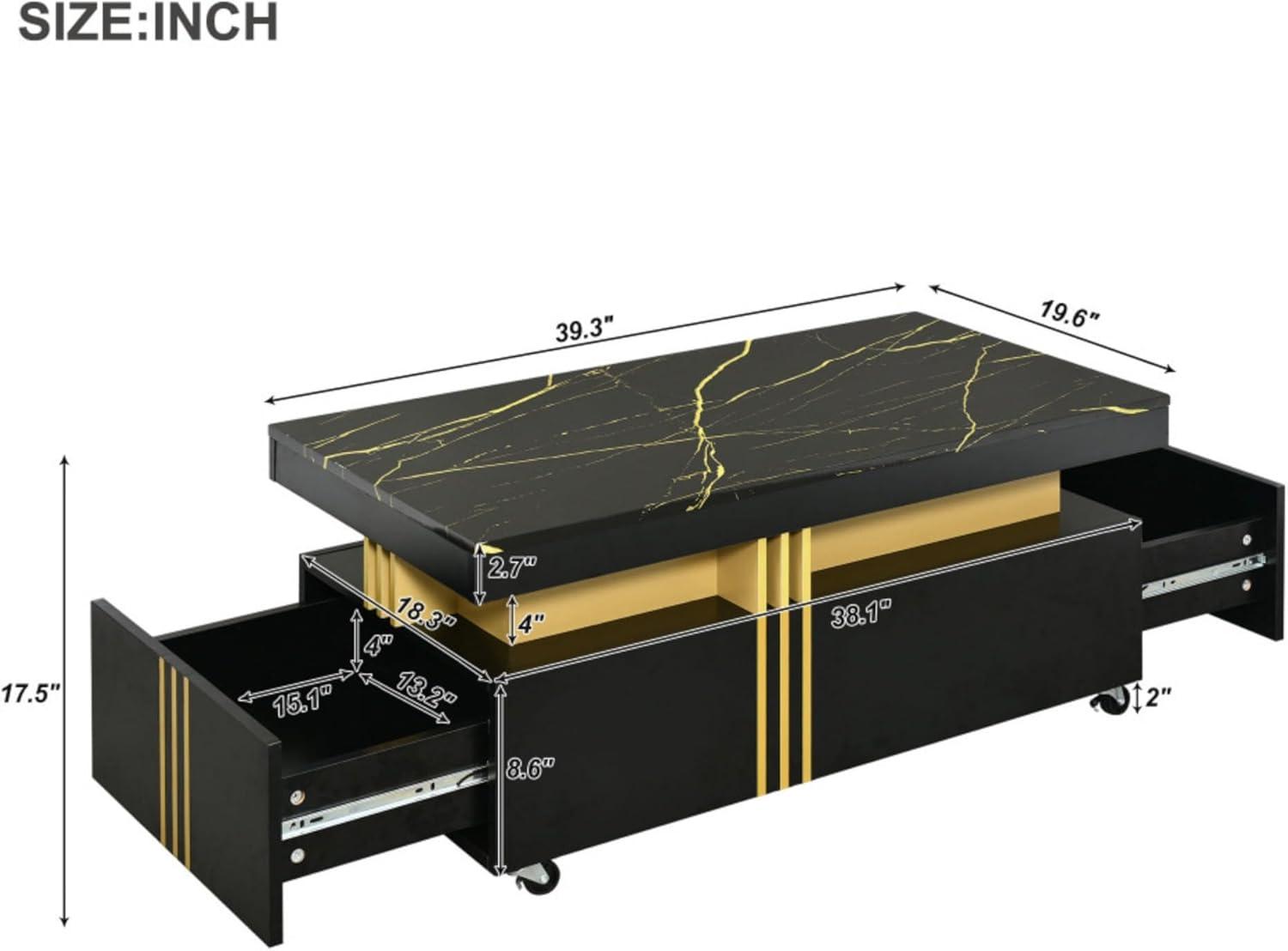 Modern Luxury TV Stand & coffee Table: Style and Storage