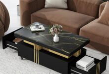 Modern Luxury Tv Stand Coffee Table Style And Storage