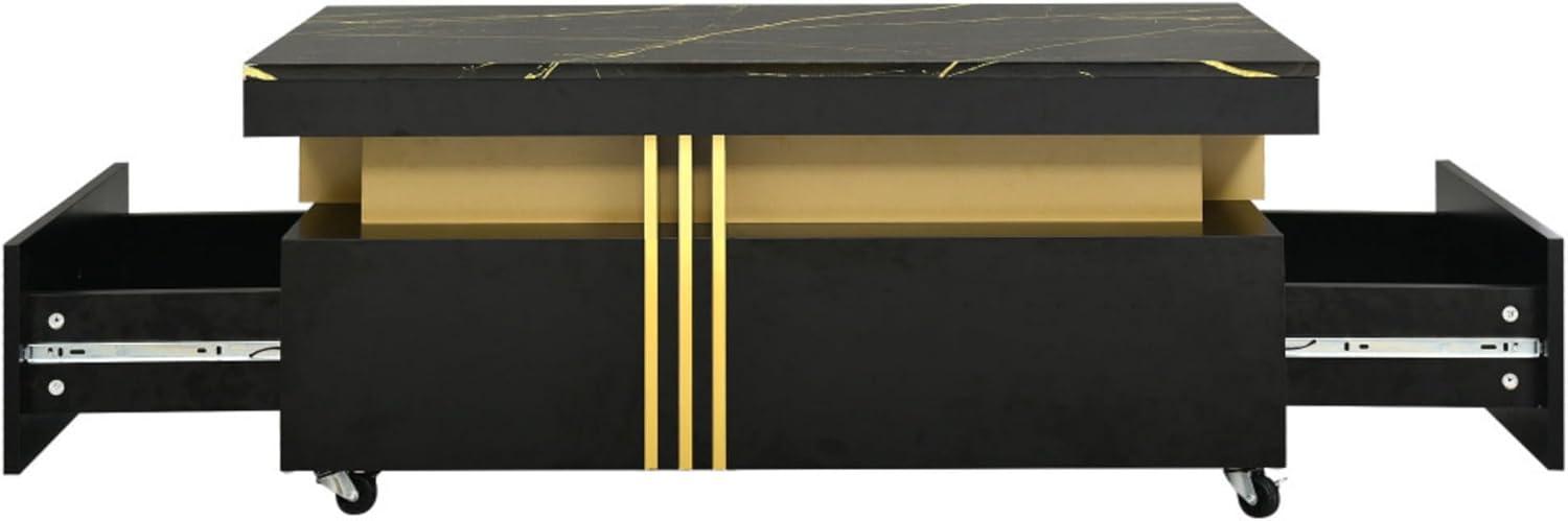 Modern Luxury TV Stand & Coffee Table: Style and Storage