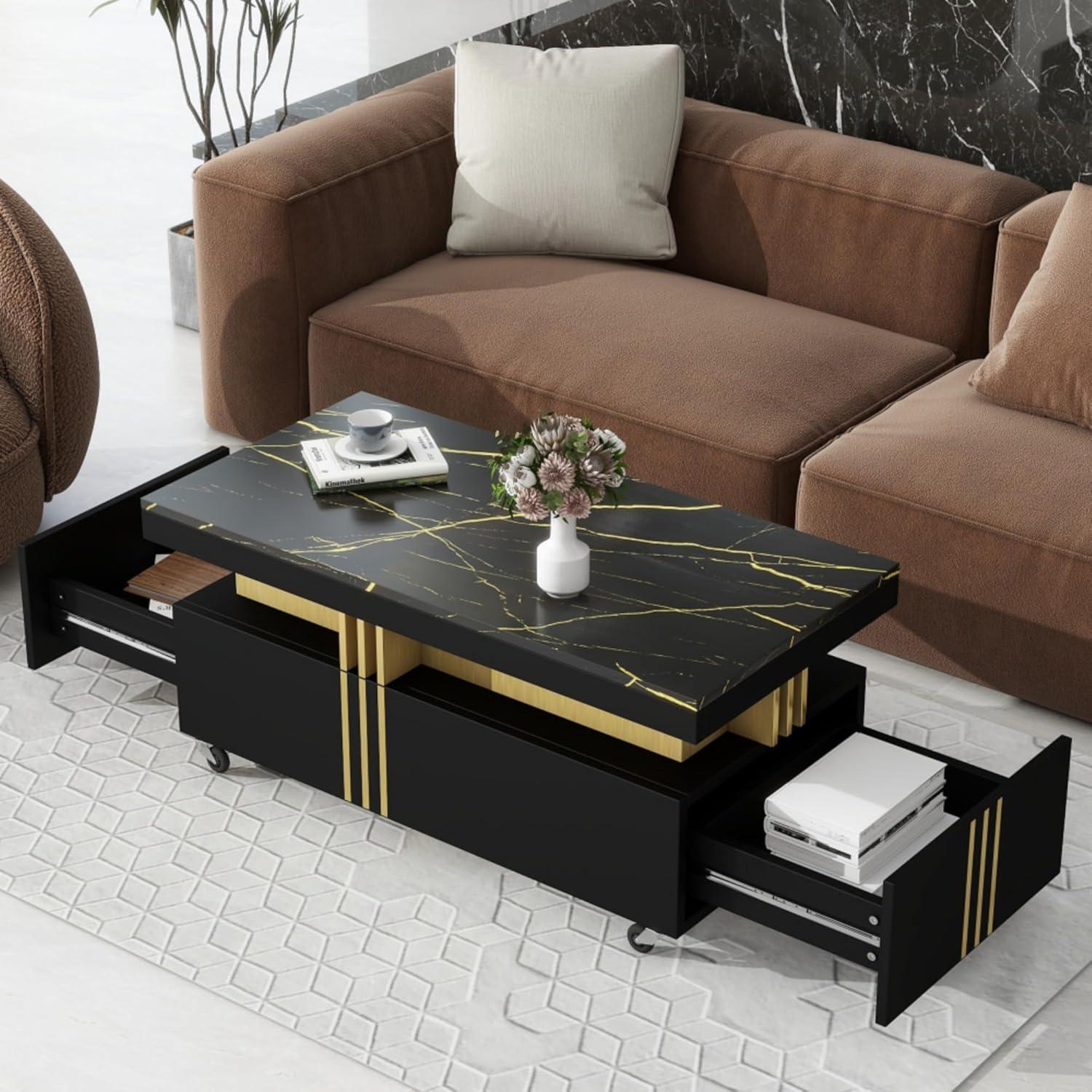 Modern Luxury Tv Stand Coffee Table Style And Storage