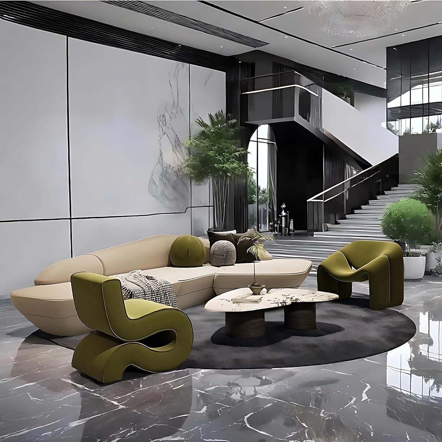 Modern Modular Sofa Set With Stylish Coffee Table A Flexible Fit