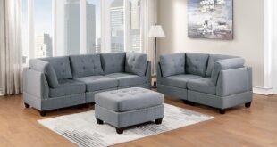 Modular Sofa Set 6pc Customize Seating For Your Space