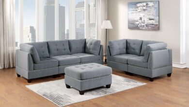 Modular Sofa Set 6pc Customize Seating For Your Space