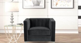 Morden Fort Velvet Accent Chair – Cozy fit for your space