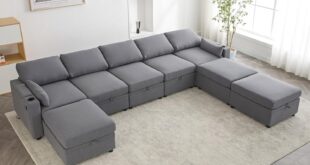 Ohaho Convertible Sectional Sofa Comfort Meets Smart Storage