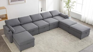 Ohaho Convertible Sectional Sofa Comfort Meets Smart Storage
