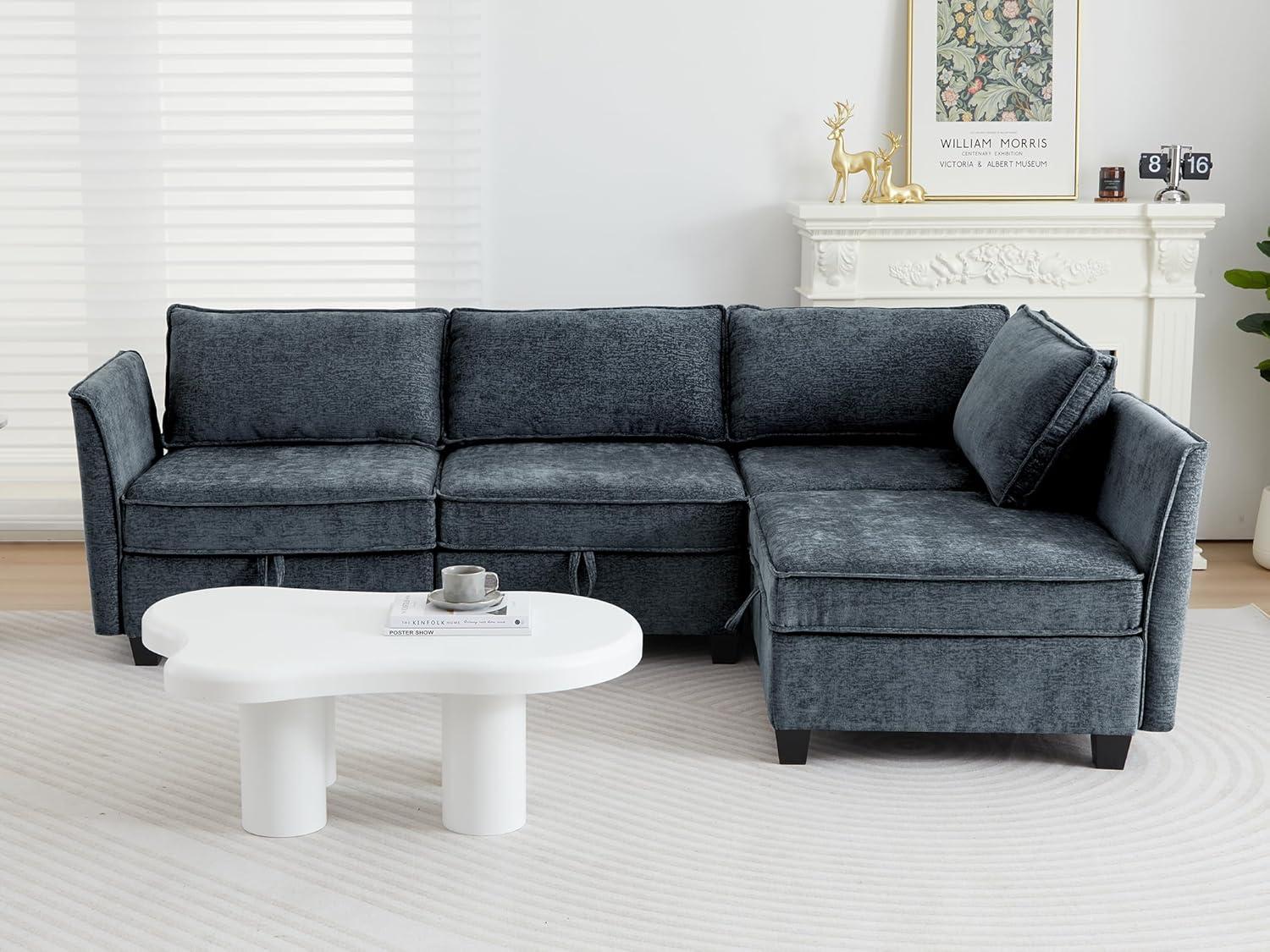Orrd Corner Modular Sectional Sofa Set In Your Space