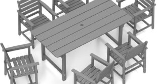 Patio Dining 7-Piece Set for 6 — for your backyard meals