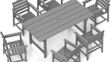 Patio Dining 7-Piece Set for 6 — for your backyard meals