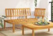Patio Pallet Corner Sofa — modular comfort for your patio