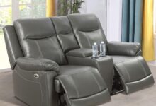 Power Recliner Loveseat With Usb Led Lights Comfort Redefined