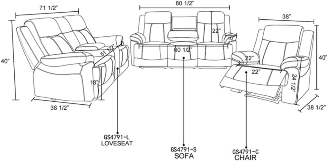 Power Recliner Loveseat with USB & LED Lights: Comfort Redefined