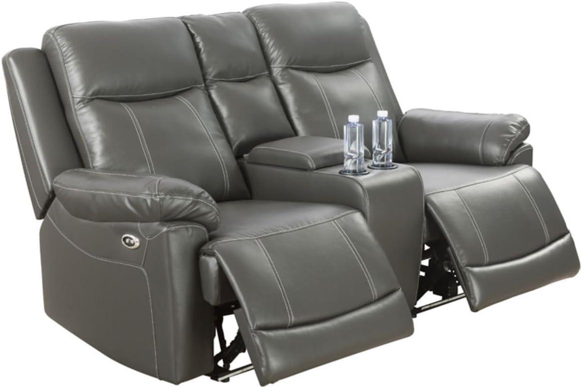 Power Recliner Loveseat with USB & LED Lights: Comfort Redefined