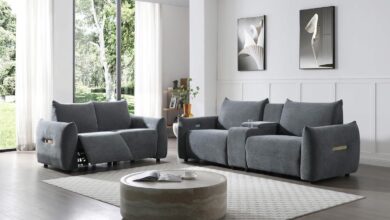 Power Recliner Sofa Set Comfort Meets Smart Living Room Style