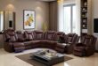 Power Reclining Sectional Sofa Set With Led Light For You
