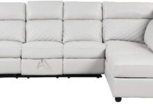Reclining Sectional Sofa With Cup Holders Comfort Meets Style