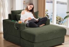 Relax And Recharge Exploring The Oversized Chaise Lounge Sofa