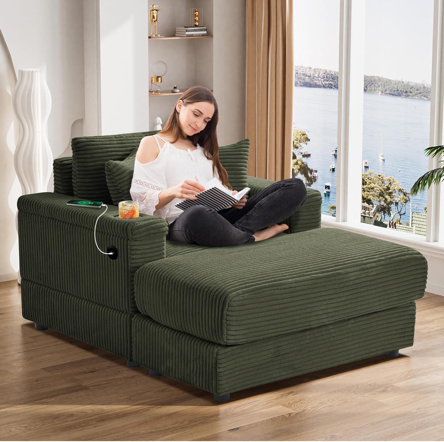 Relax And Recharge Exploring The Oversized Chaise Lounge Sofa