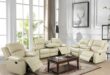Relaxation Redefined Exploring The Beige Recliner Sofa Set Features