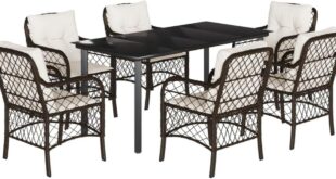 Relaxing Al Fresco Exploring The Vidaxl 7 Piece Patio Set