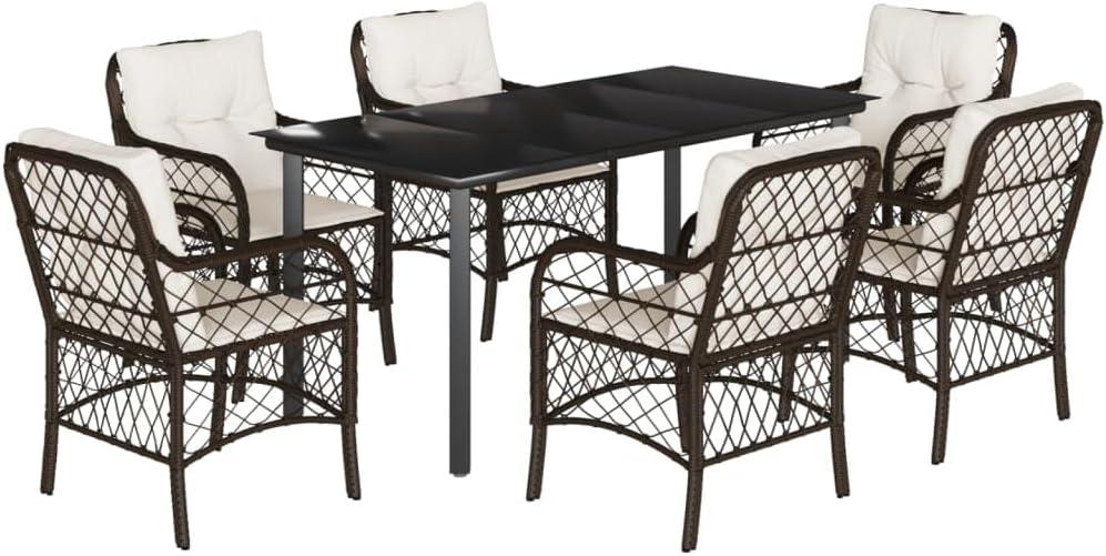 Relaxing Al Fresco Exploring The Vidaxl 7 Piece Patio Set