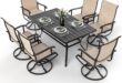 Relaxing Evenings Ahead Pamapic Patio Set With Swivel Chairs