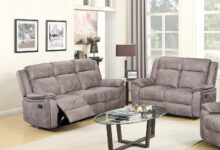 Relaxing In Style Exploring Gtu Furniture Grey Recliner Set