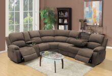 Relaxing In Style Exploring The Camel Reclining Sectional Sofa Set