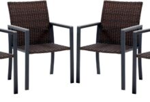 Relaxing In Style Exploring Vicllax Outdoor Wicker Chair Set