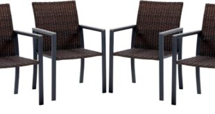 Relaxing In Style Exploring Vicllax Outdoor Wicker Chair Set