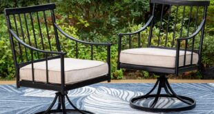 Relaxing Together Exploring Phi Villa Swivel Rocker Set