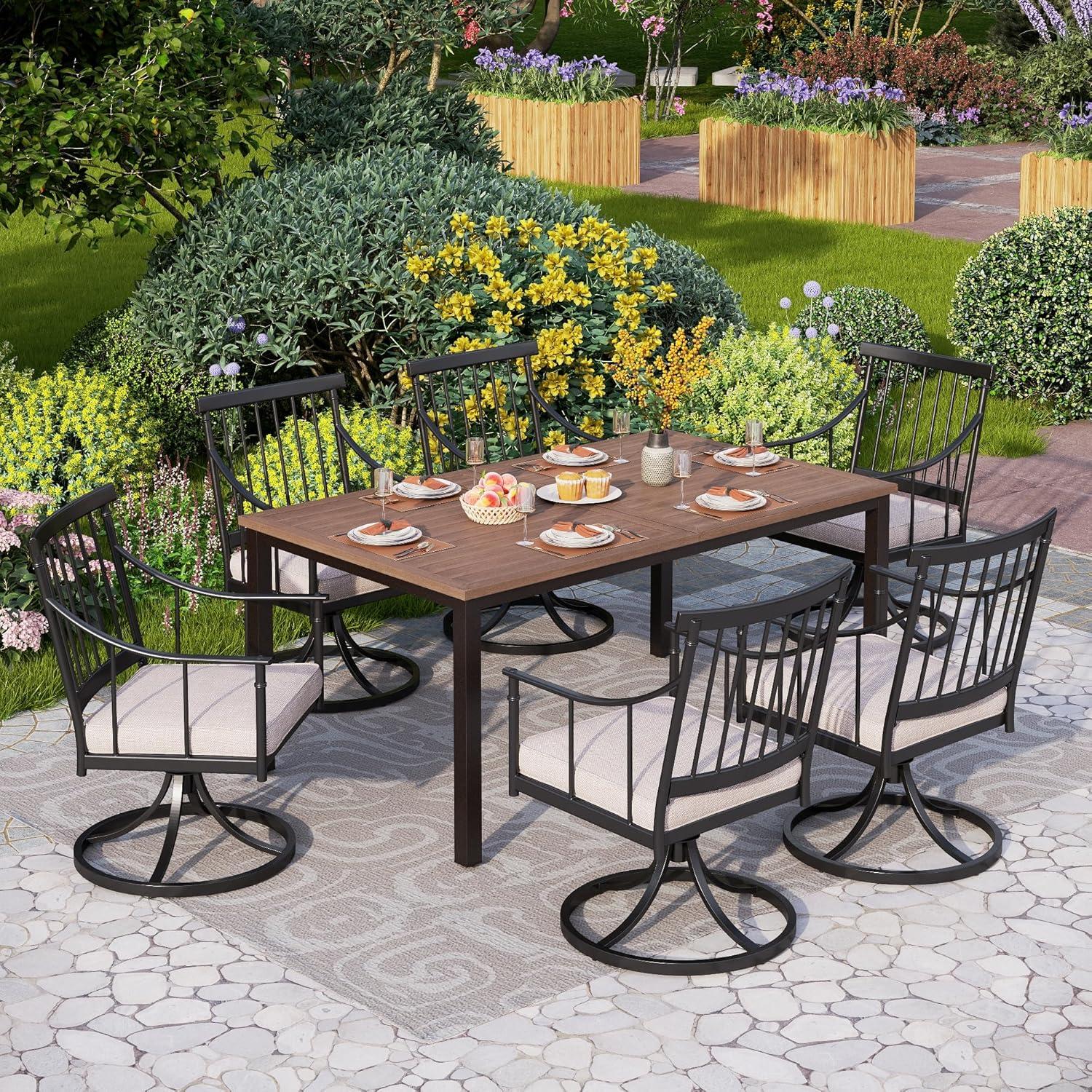 relaxing Together: Exploring PHI VILLA's Swivel Rocker Set