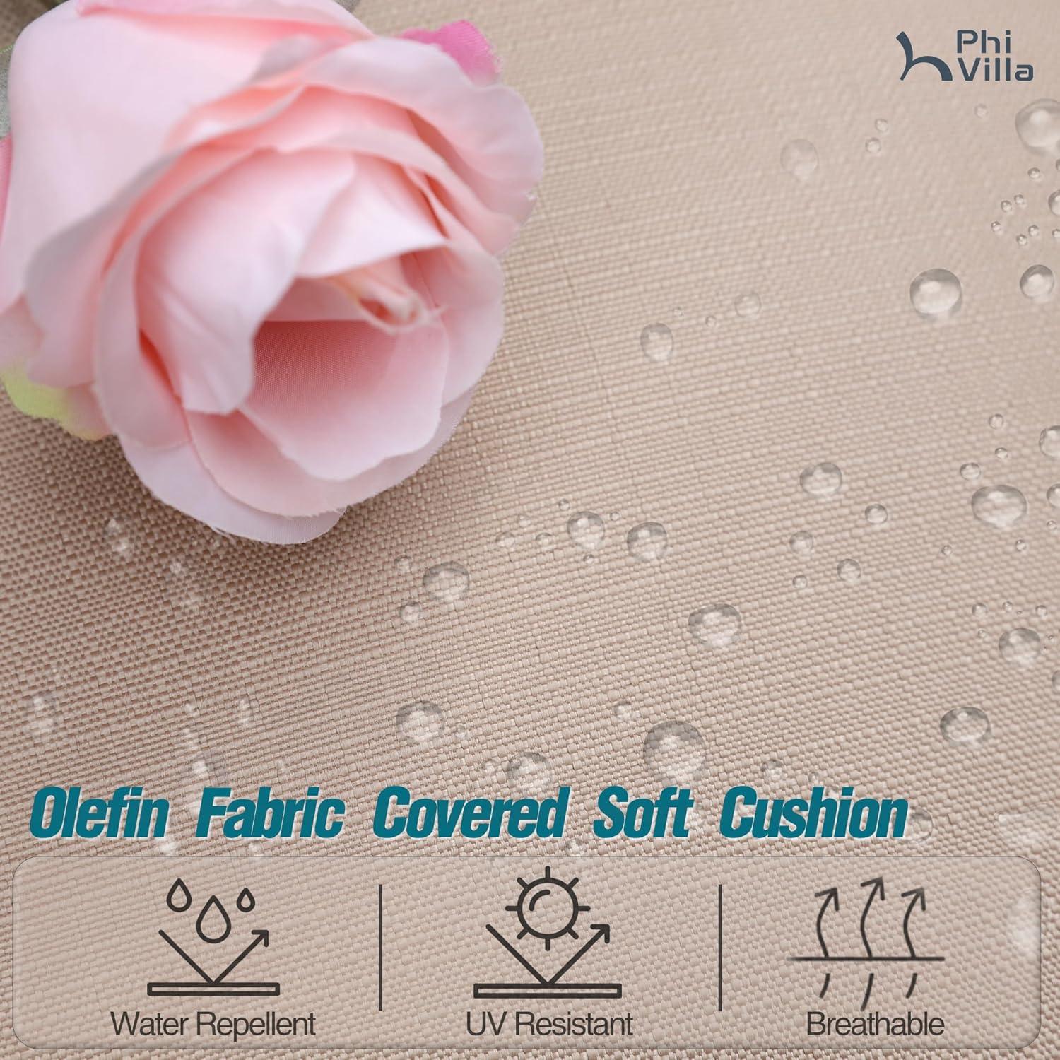 Relaxing Together: Exploring PHI VILLA's Swivel Rocker Set