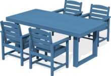 Serwall Hdpe Outdoor Set Durable Stylish Patio Comfort