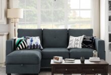 Shintenchi Convertible L Shaped Sectional Fits Your Space