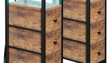 Slim Rustic End Tables With Charging And Led For Small Spaces