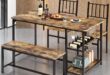 Smart Space Saving Dining Set With Built In Wine Storage
